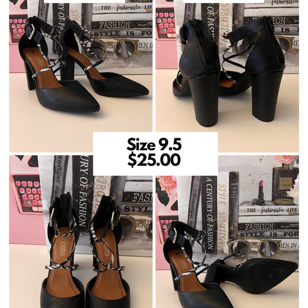 Elegant Black Women's Heels